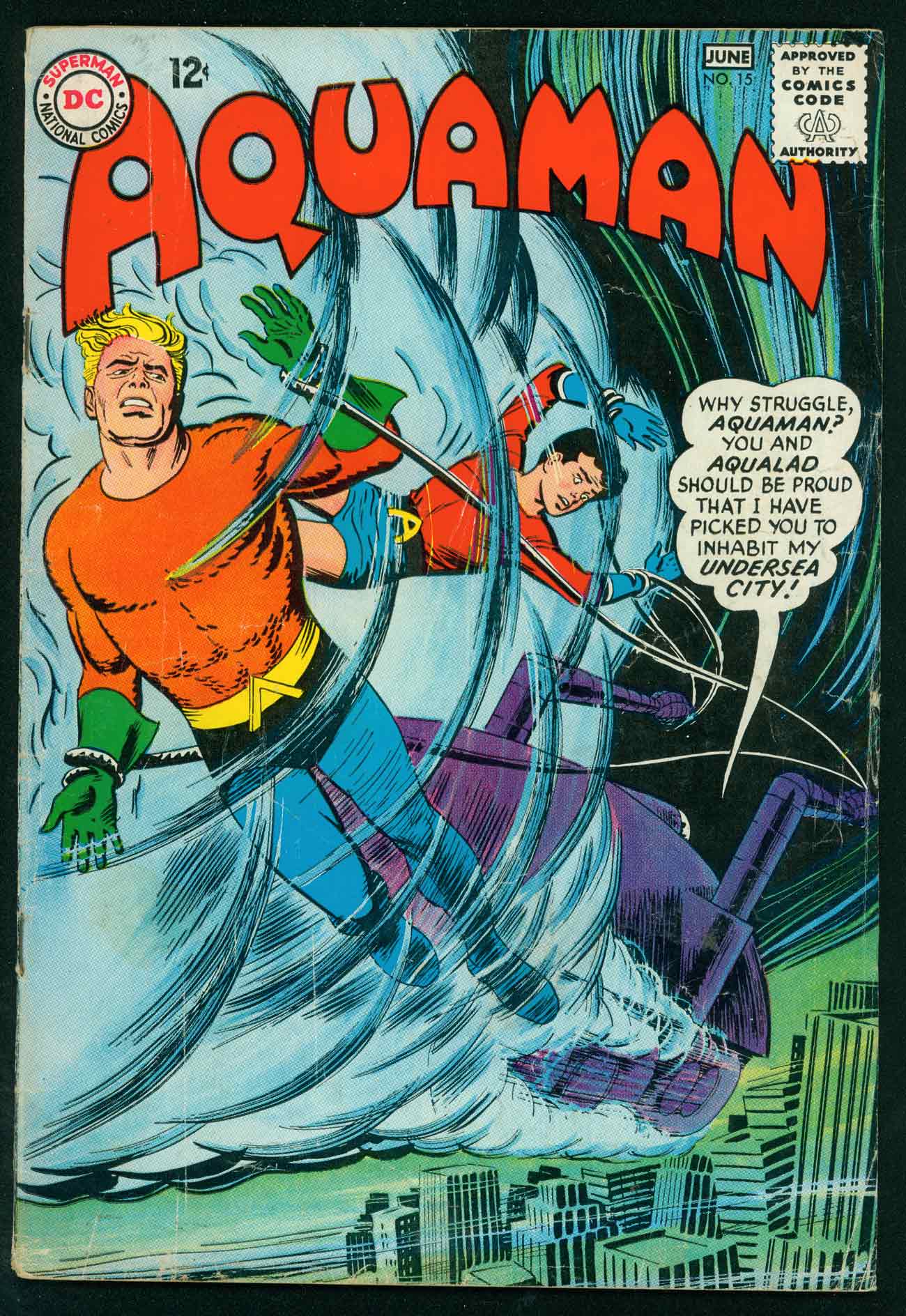 Metropolis Comics and Collectibles - AQUAMAN (1962-78) #15 - VG-: 3.5