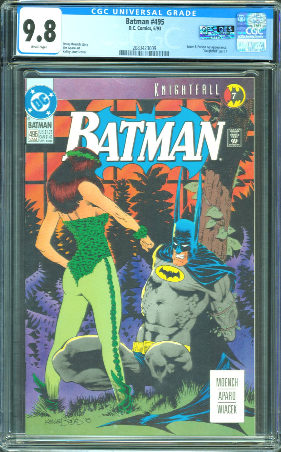 Metropolis Comics and Collectibles - BATMAN (1940-2011) #495 - CGC NM/M: 