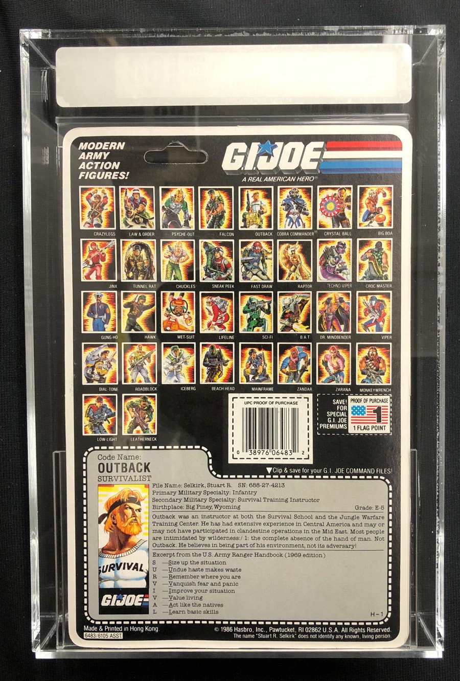 Metropolis Comics and Collectibles - G.I. JOE ACTION FIGURE #1986 Toys ...