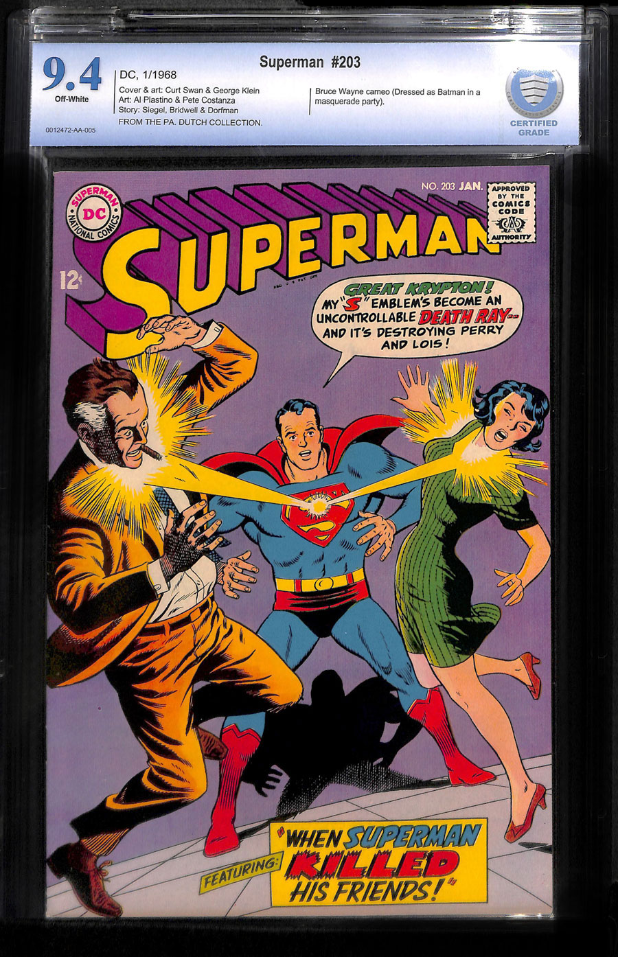 Metropolis Comics and Collectibles - SUPERMAN (1939-86; 2006-11) #203 ...