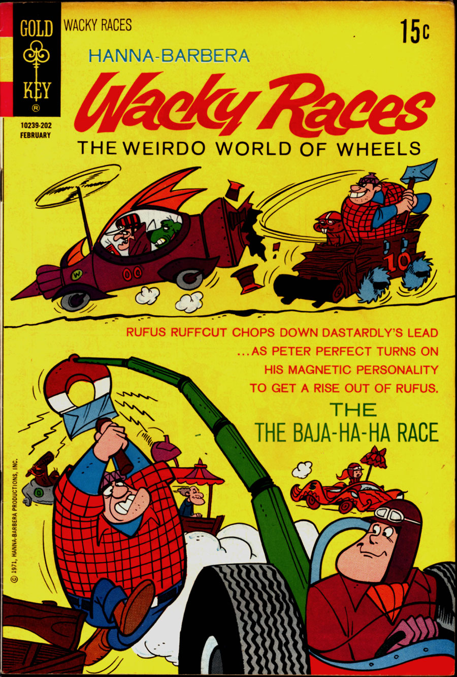 Wacky races comic